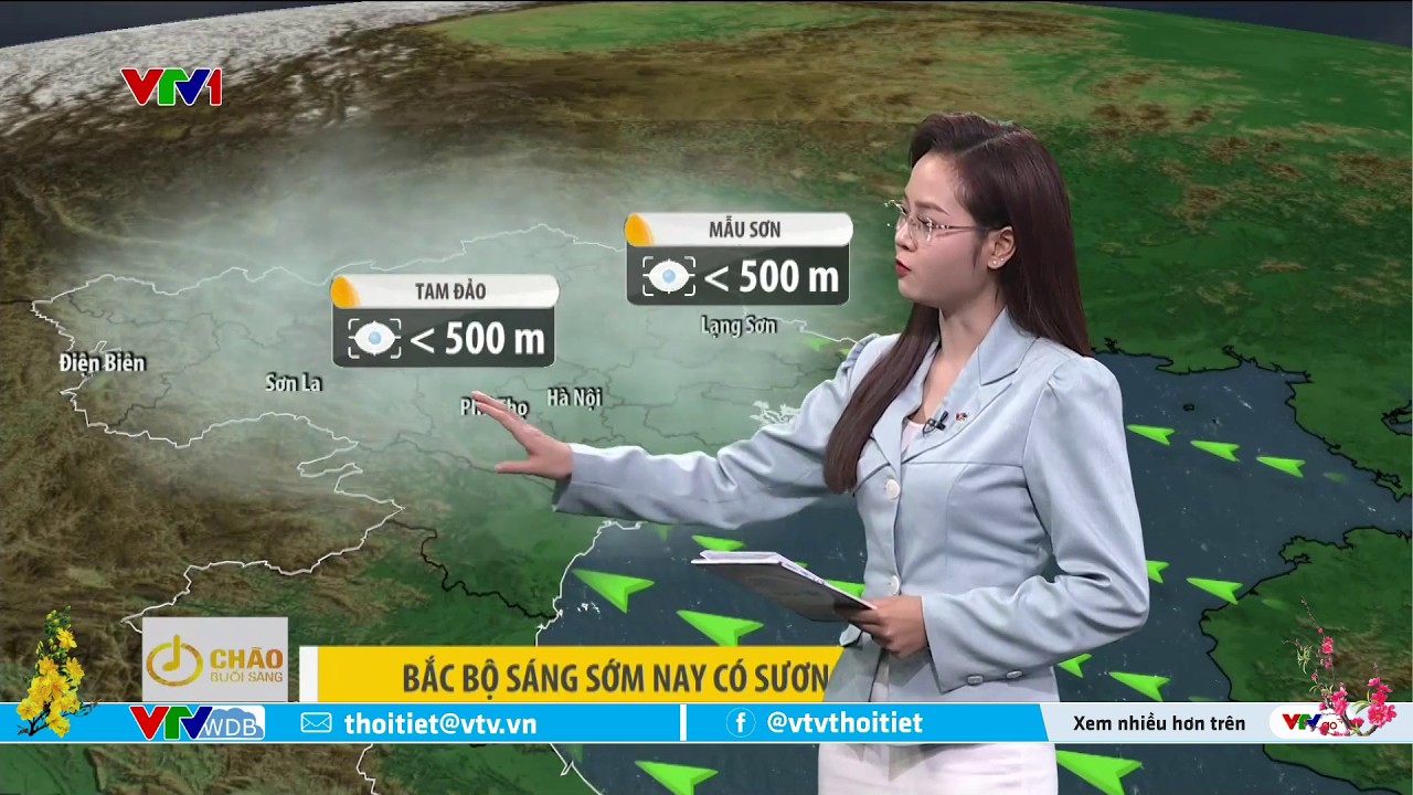 Dự báo thời tiết 6h15 - 21/02/2026 | Bắc Bộ sáng sớm nay có sương mù | VTVWDB
