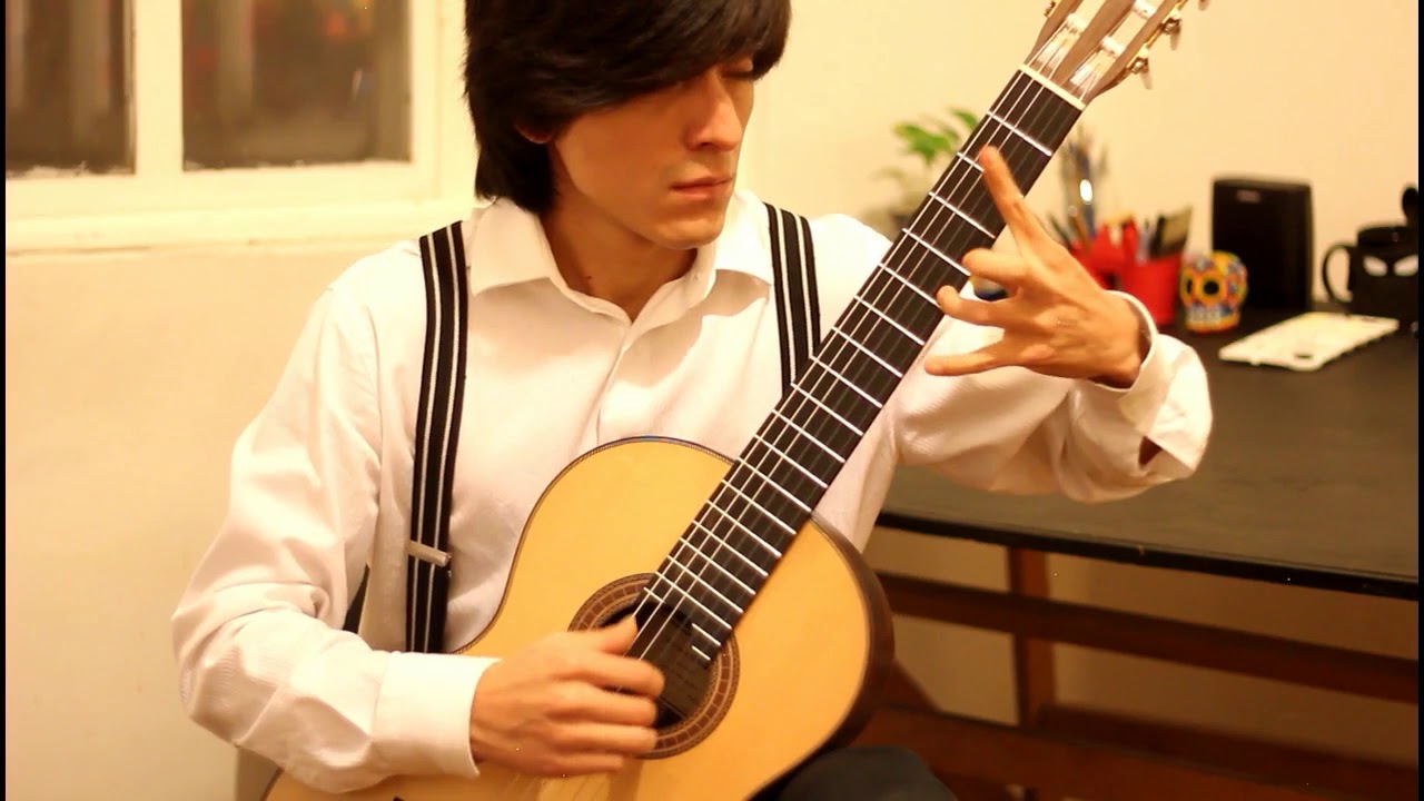 JORGE MOREL - Milonga (from Solo pieces for the young guitarist) - Marco Cárcamo