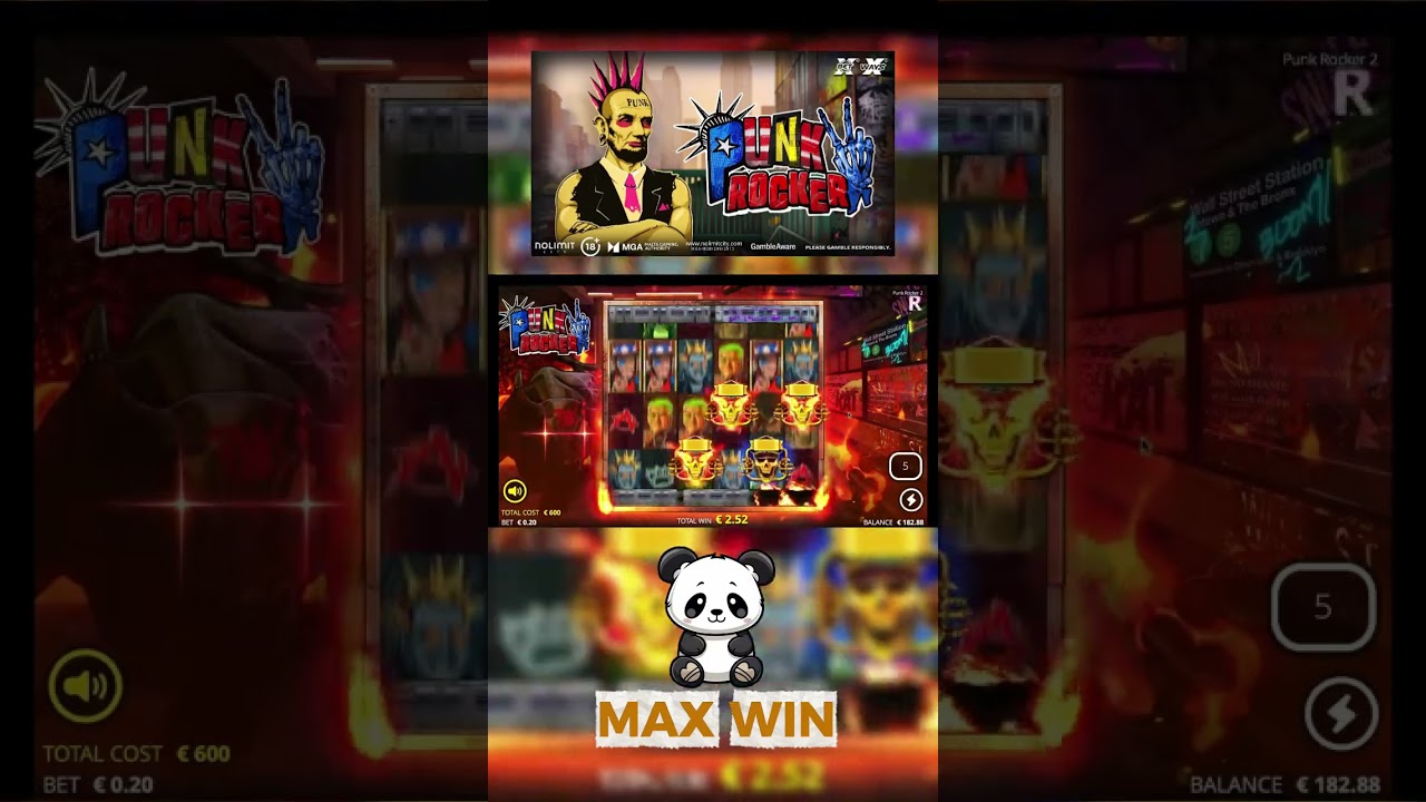 Punk Rocker 2 Slot 🎸 MAX WIN OF THE DAY (30,144x) 🤟 Game by NOLIMIT CITY (BONUS BUY)
