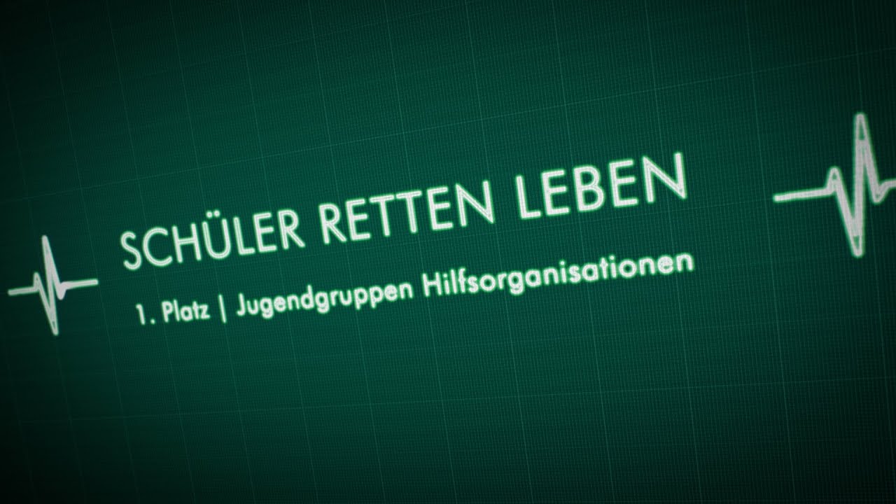 Schüler retten Leben | 1. Platz Jugendgruppen