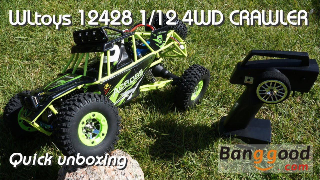 • WLtoys - 12428 1/12 Crawler - Unboxing •
