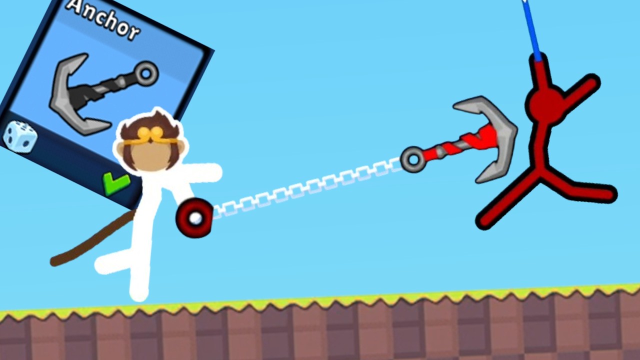 Новое оружие ANCHOR в игре Supreme Duelist Stickman