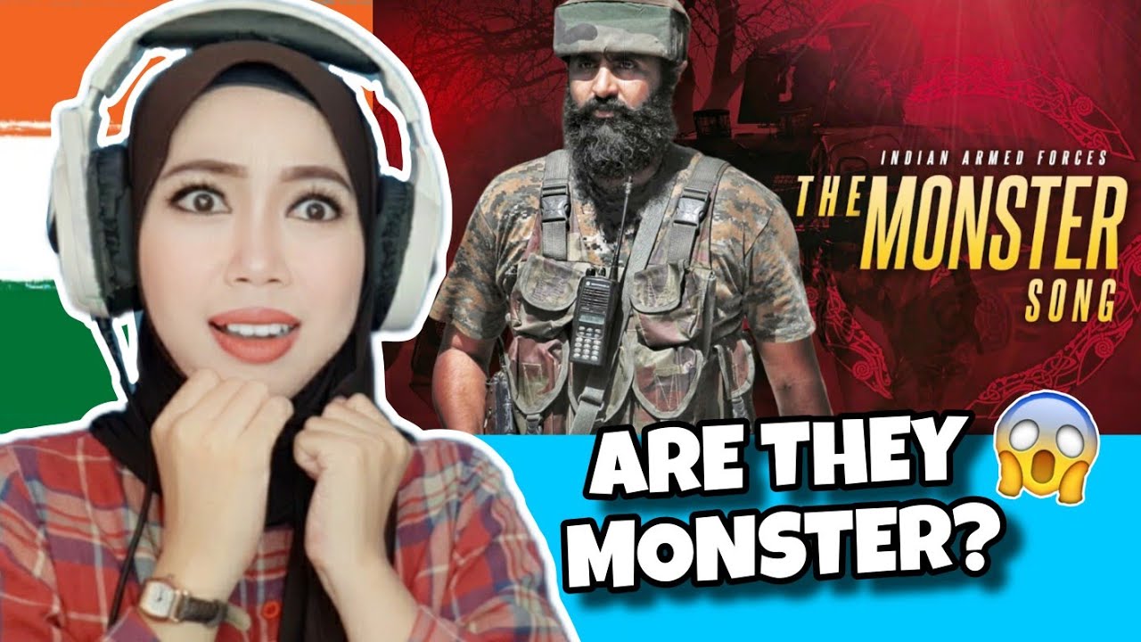 Indonesian Reaction to The Monster Song Indian Armed Forces 🇮🇳