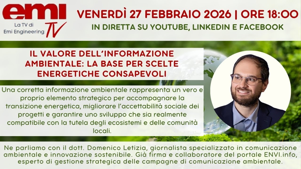 Il valore dell&rsquo;informazione ambientale: la base per scelte energetiche consapevoli
