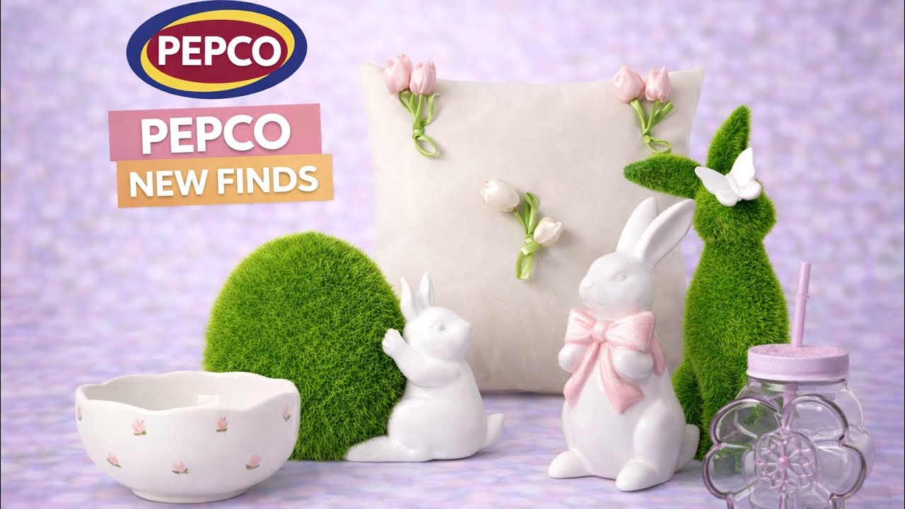 NEW Pepco Easter Finds 2026 🌸 Beautiful Spring Home Decor & Easter Decorations | Pepco Haul