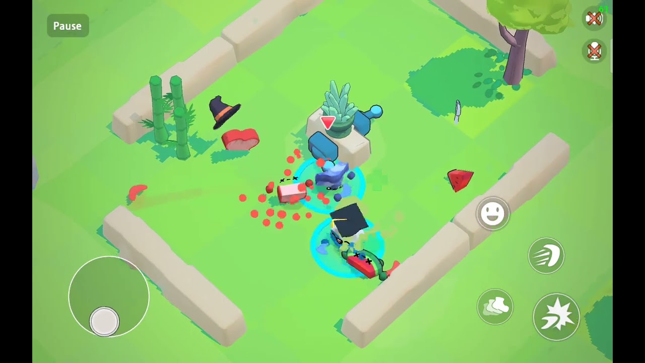 Boomerang Fu on android :3 (King Of Food: Mobile Brawl)