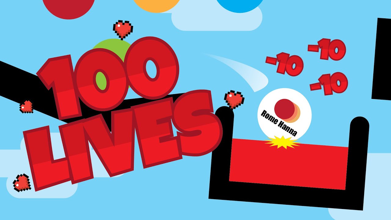 Huge 100 Lives Marble Race Collab!