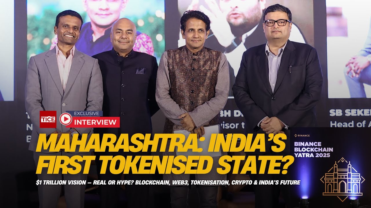 Blockchain, Tokenisation & Trillion-Dollar Economies | Kaustubh Dhavse | Binance Blockchain Yatra