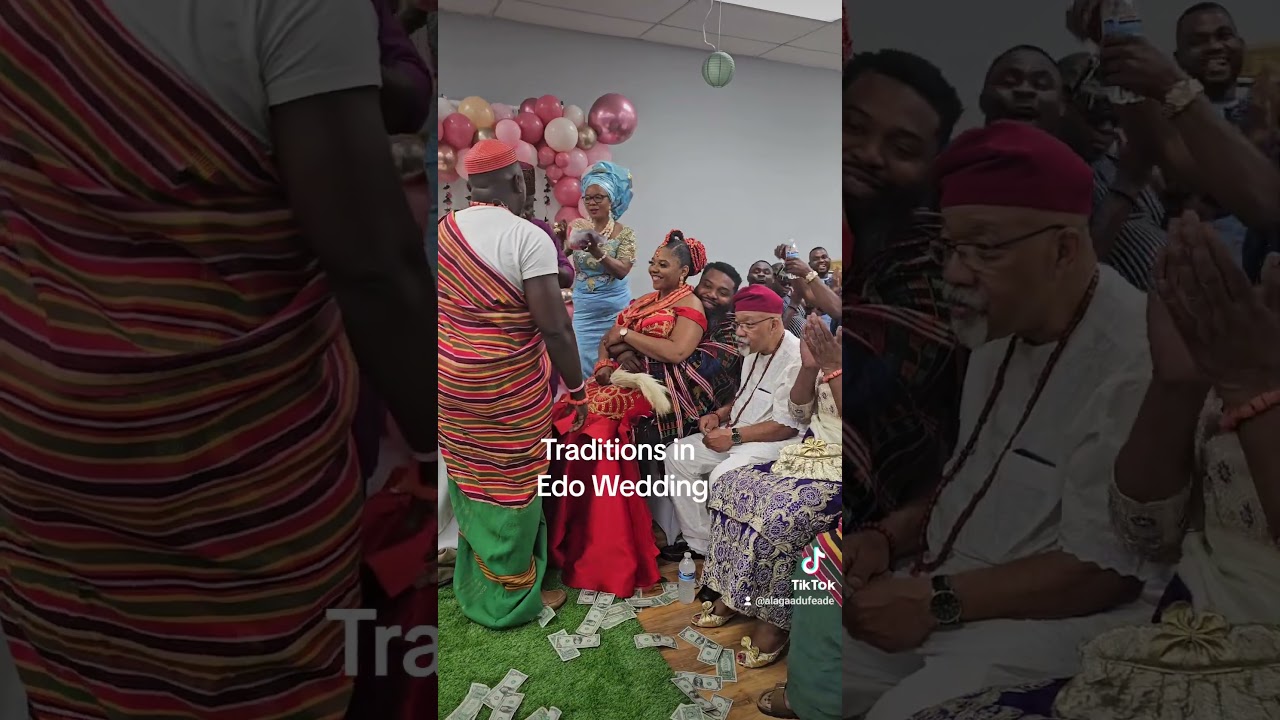 Traditional wedding ... The Edo culture
