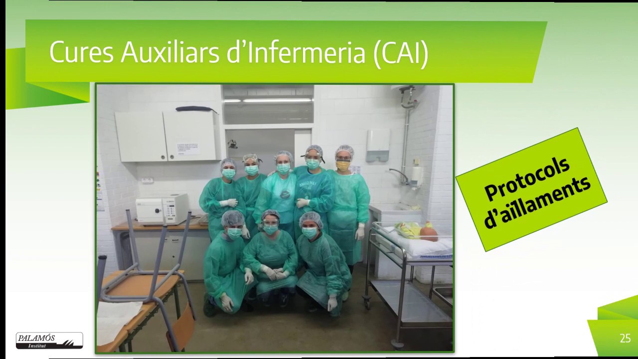 Cicle Grau Mitjà - Cures Auxiliar Infermeria