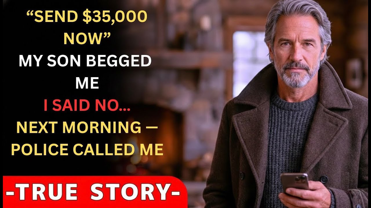 Send $35,000 Now” My Son Begged Me at 1 A.M. — I Refused & It Saved My Life | True Story