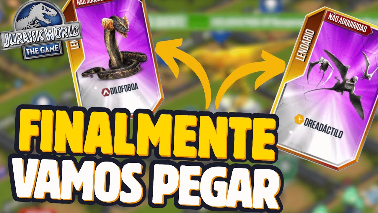 PEGUEI TUDO QUE NÓS PRECISAMOS PARA FAZER AS MELHORES CRIATURAS DO JOGO - Jurassic World the Game