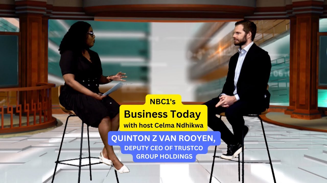 NBC1 interview with Quinton Z van Rooyen, Deputy CEO of Trustco Group Holdings