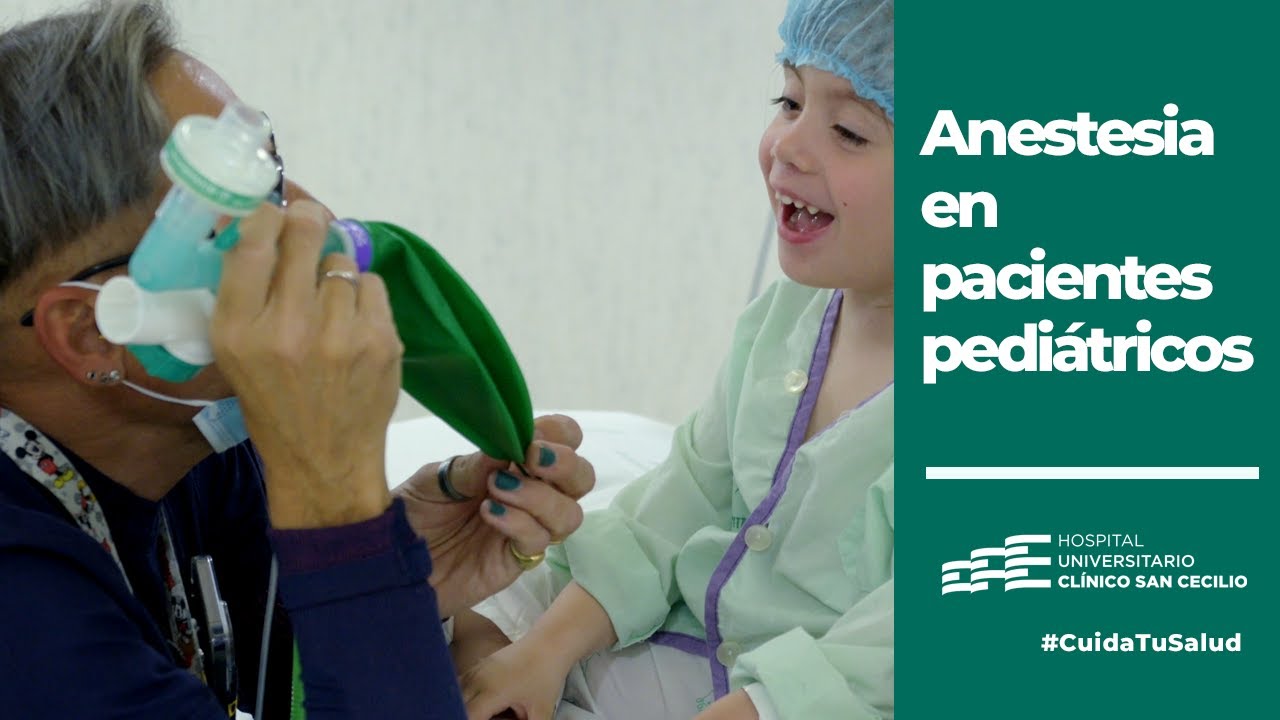 Anestesia en pacientes pediátricos: preparación de los niños ante una intervención quirúrgica