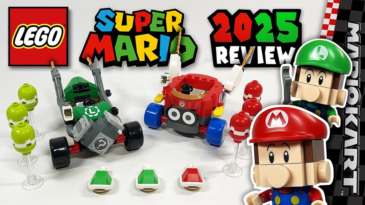 LEGO Super Mario Kart Baby Mario vs Baby Luigi (72034) - 2025 EARLY Set Review