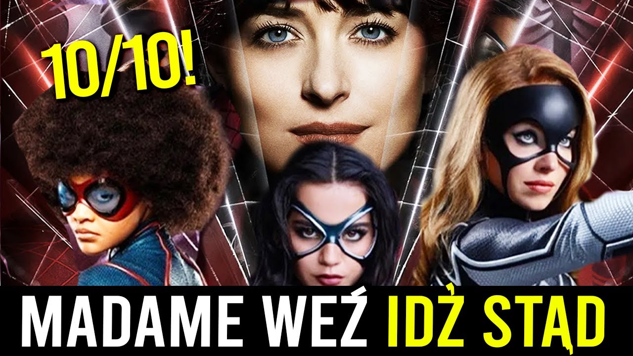 MADAME WEŹ IDŹ PAN W... 🤦‍♂️ MADAME WEB to pogromca szarych komórek