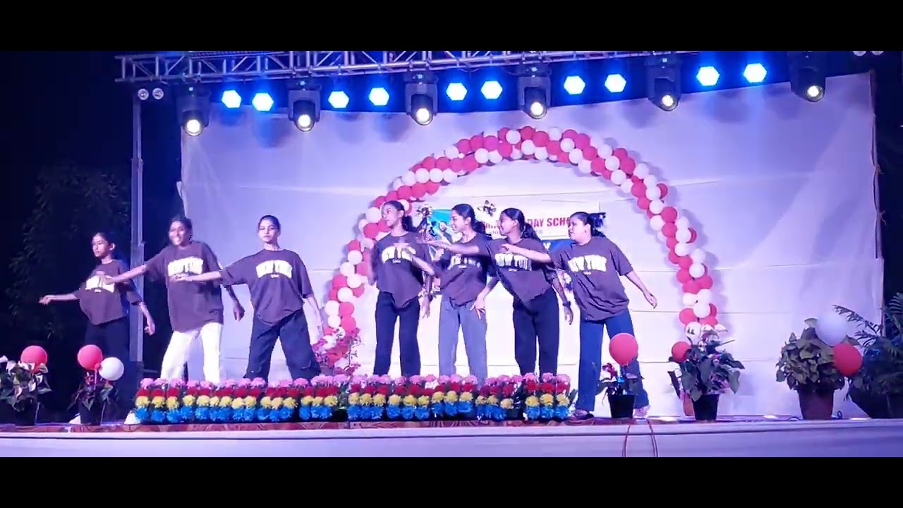 Santhome Sunday School, Arivilanjapoyil- Anniversary #Girls Group Dance #Fusion Dance