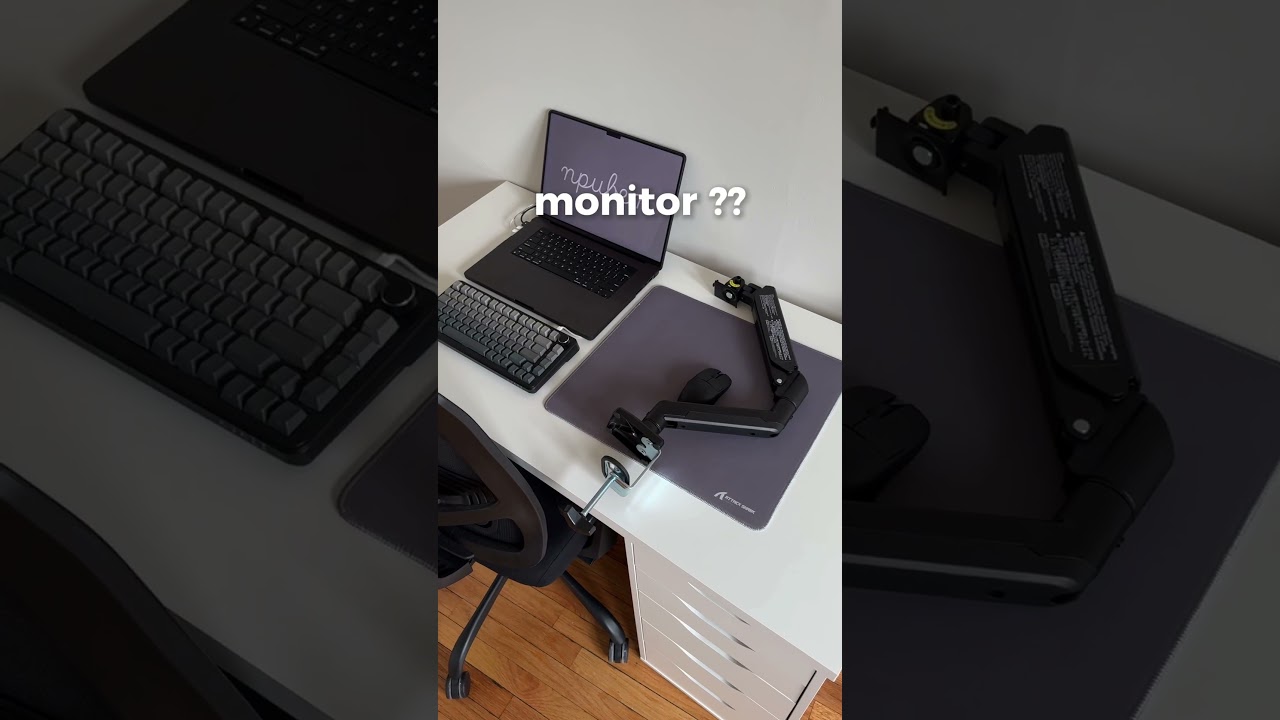 Will be soon! 👀💻 #macbooksetup #macsetup #monitorsetup #desksetup #workspace