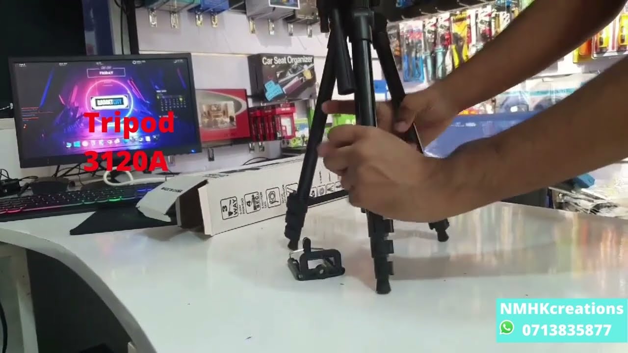 Unboxing Tripod 3120A | Setup & Review
