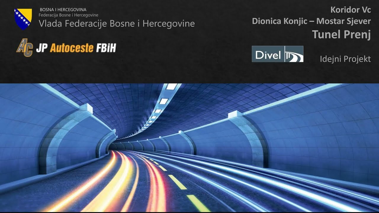 JP Autoceste FBiH - Tunel Prenj