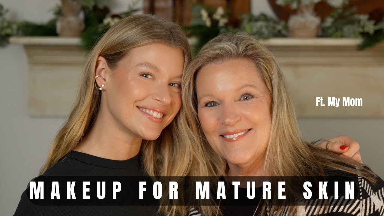 Makeup For Ages 50+ // Makeup With My Mom! Mature Skin Makeup Tutorial