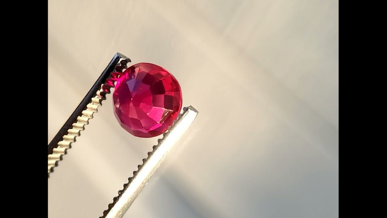 2 75 Ct red Ruby GTL Cert video