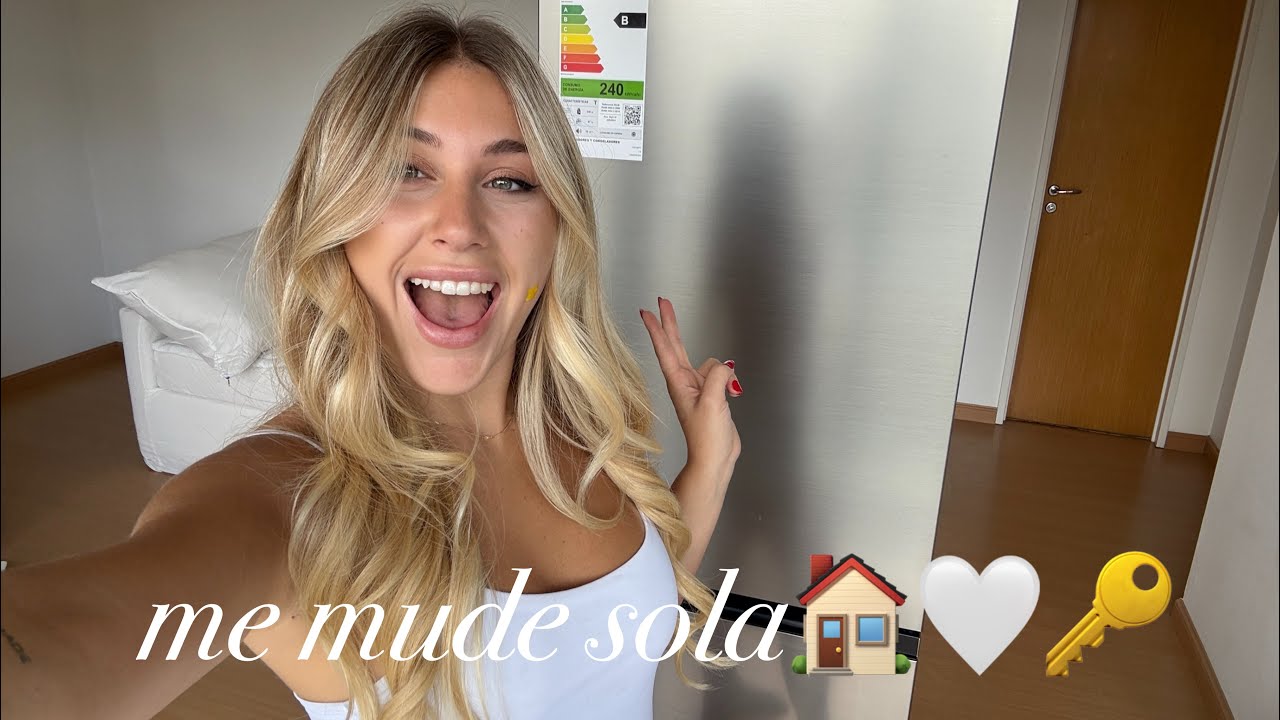 me mude sola!!! VLOG mudanza + life 🏠🤍🔑