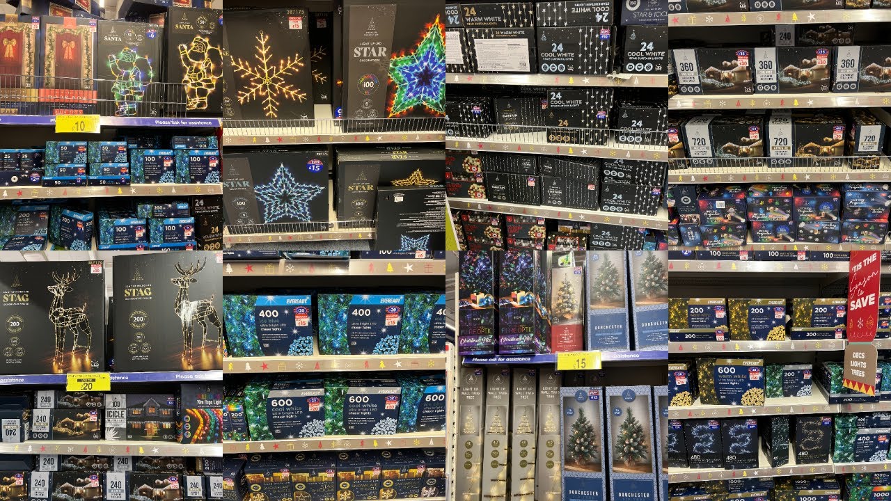 B&M CHRISTMAS LIGHT DECOR COLLECTION WITH PRICE NOV 2024 | B&M HAUL | TRAVELANDSHOP WITH ME