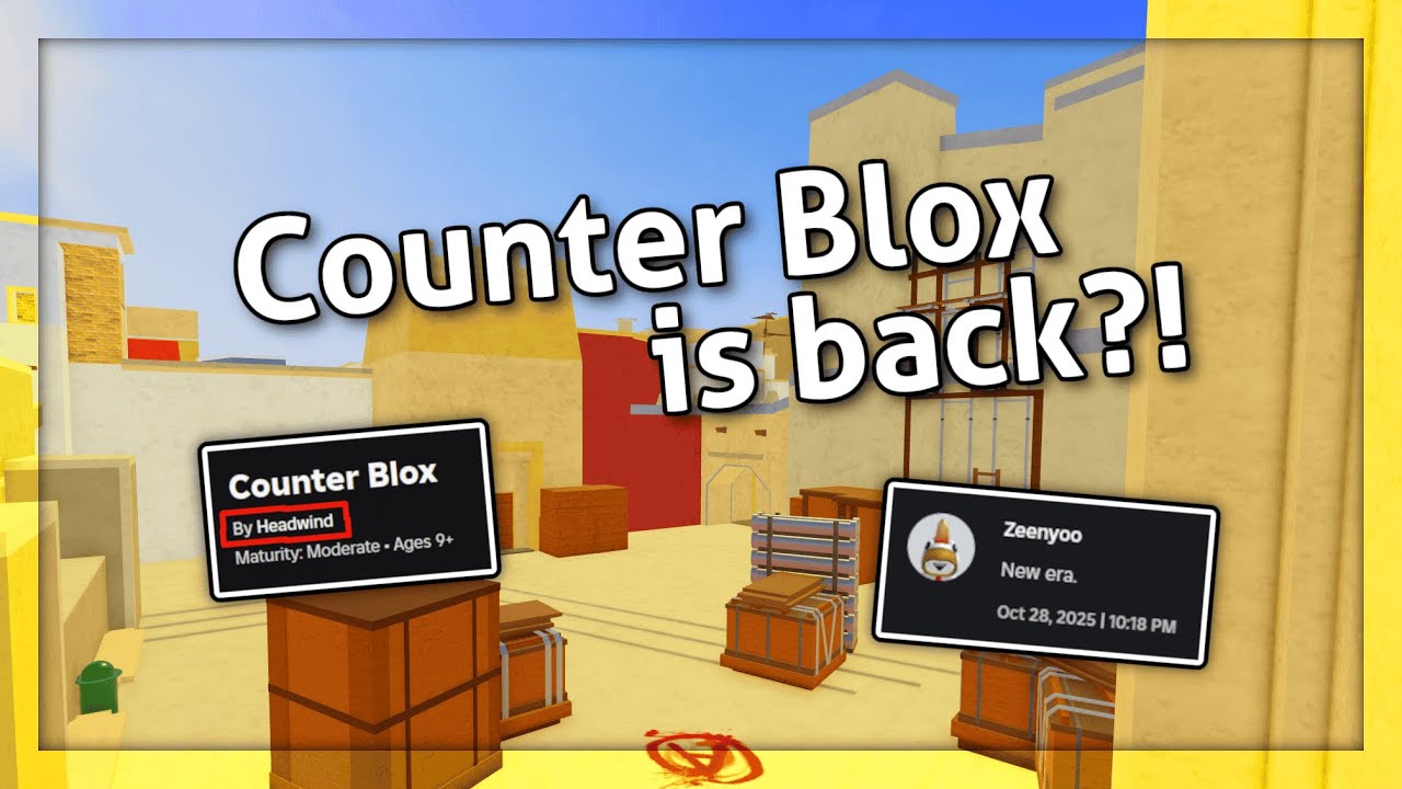 Counter Blox вернулся в 2025 году?!