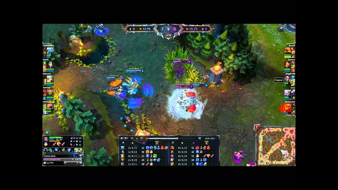 LoL: Vayne and Blitz Bot Lane Domination
