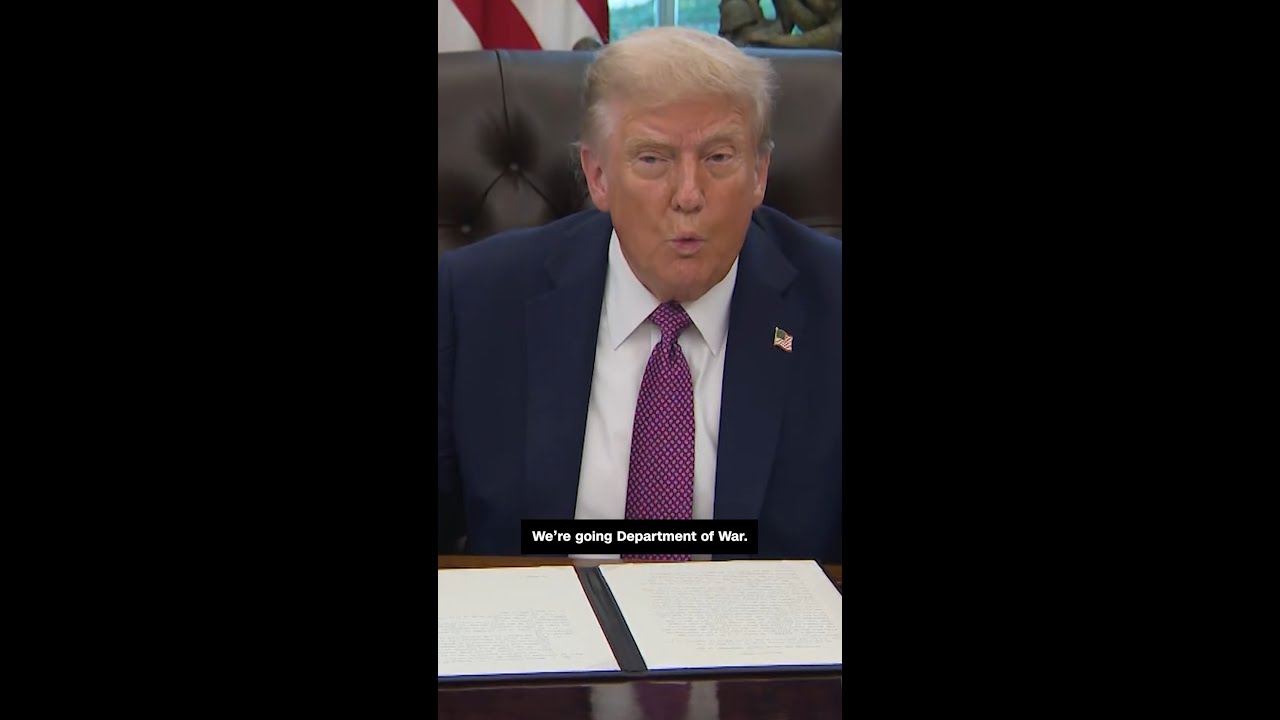 Historian responds to Trump renaming Defense Department