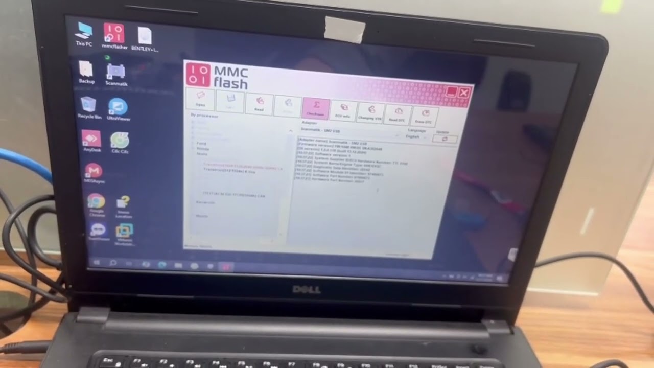 Scanmatik with mmcflash