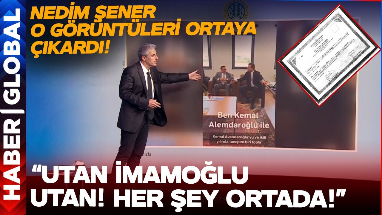 İmamoğlu'ndan Çok Tartışılacak Sözler! Nedim Şener Ateş Püskürdü!