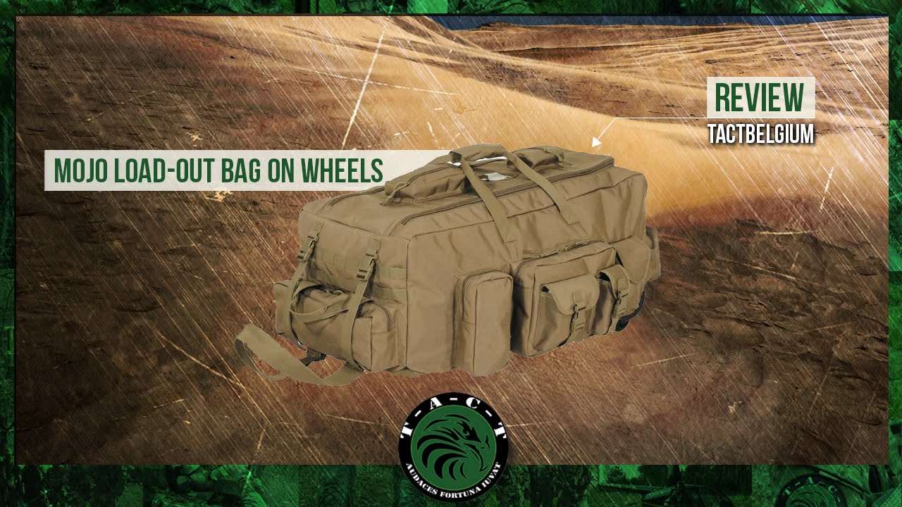 REVIEW - Voodoo Tactical MOJO bag on wheels