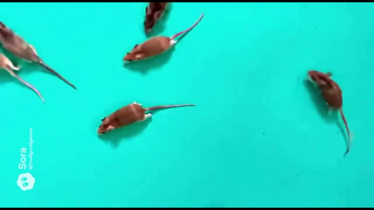 Random Mice Running Chaos — Cat TV