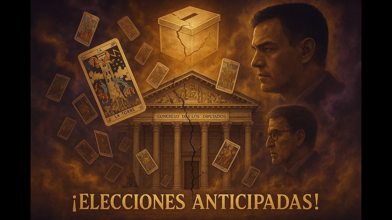 &iexcl;Elecciones Anticipadas en Espa&ntilde;a 2026! 🔮 Caos, traiciones y colapso seg&uacute;n el Tarot #PedroS&aacute;nchez