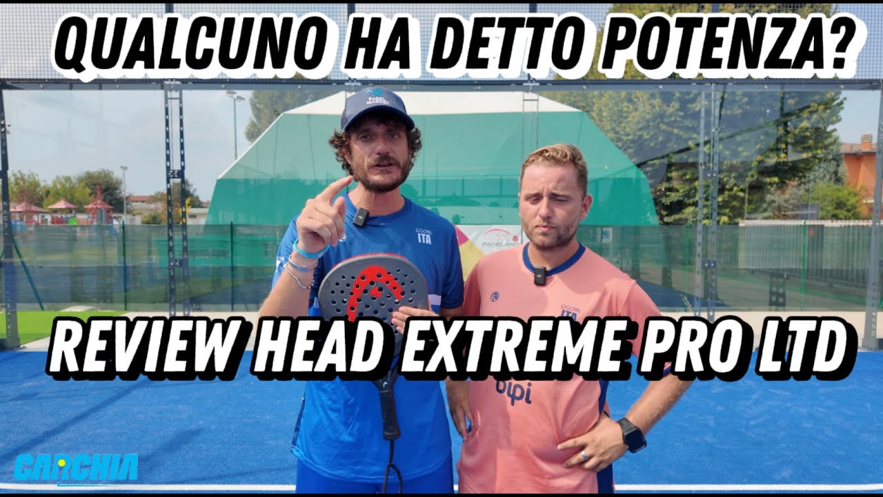 Head EXTREME PRO LTD: Recensione (ENG SUB). Cucita dal sarto per i giocatori di potenza