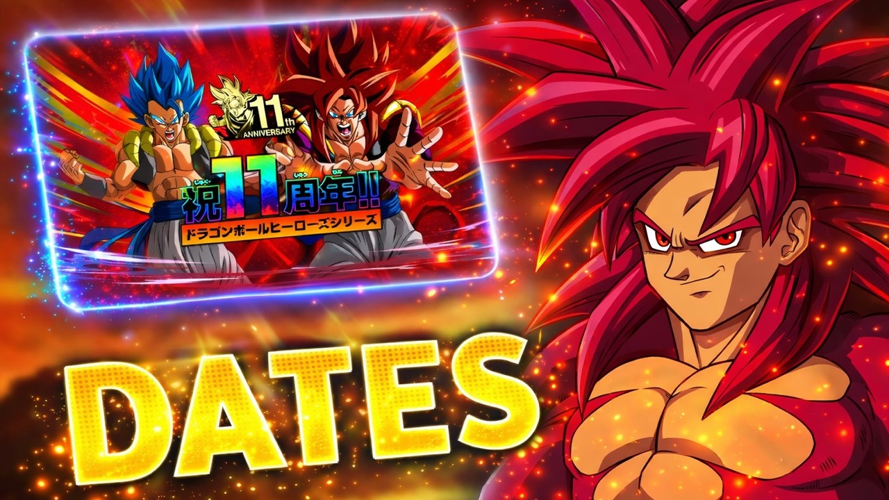 TOUTES LES DATES DES 11 ANS DE DOKKAN BATTLE !