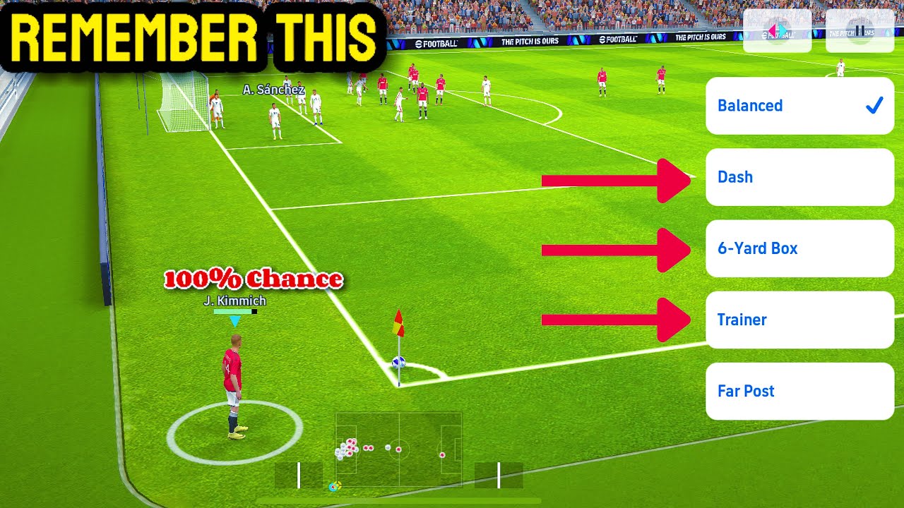 Learn To Use The New Corner Strategies Perfectly In Efootball 2024