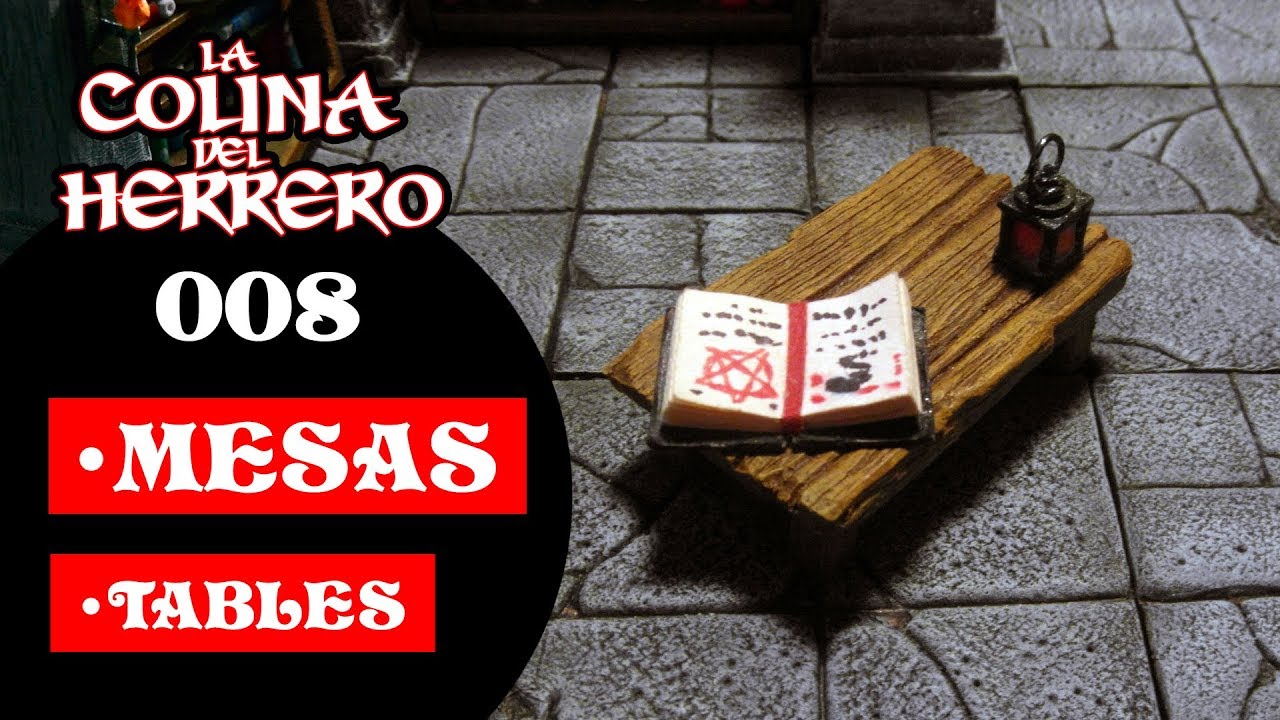 008 Mesas / стол (Heroquest - D&D - Wargames)