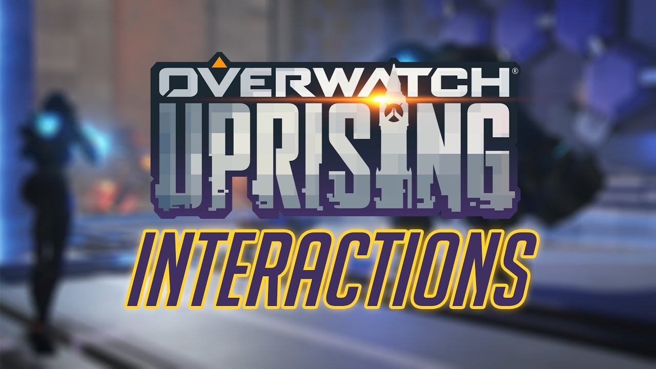 Overwatch — все взаимодействия с «Восстанием»