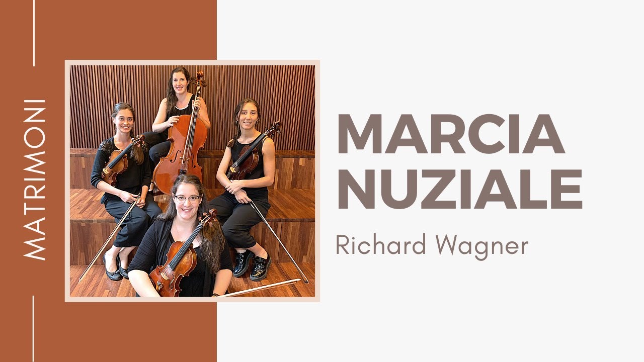 Marcia Nuziale, R. Wagner (versione integrale) - Quartetto Arkimia - Wedding music
