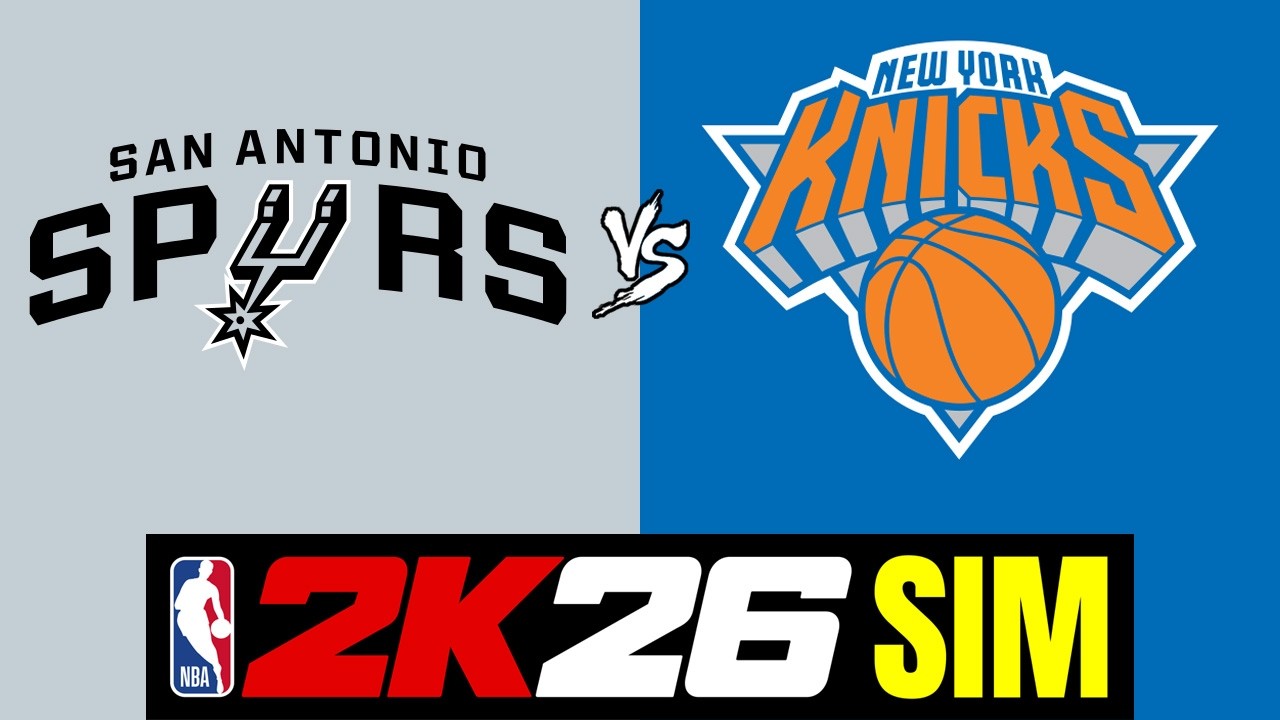 Spurs at Knicks - FULL GAME SIM | NBA Simulation (3/1)