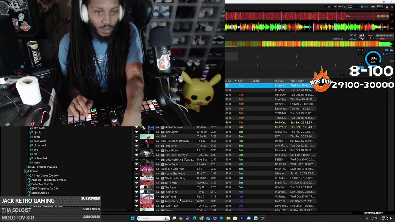 4 HOURS OF MOB ONLY MUSIC