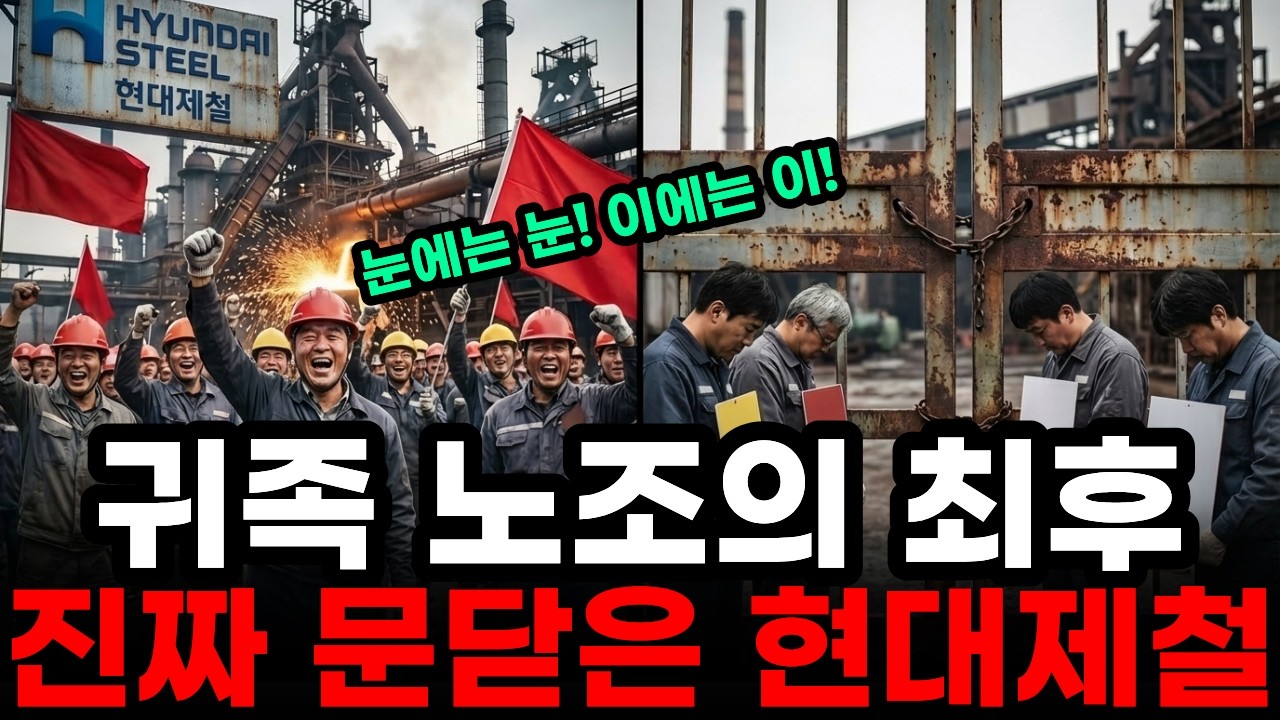 연봉 1억 '귀족노조'의 몰락! 투쟁 끝에 찾아온 무기한 셧다운의 공포
