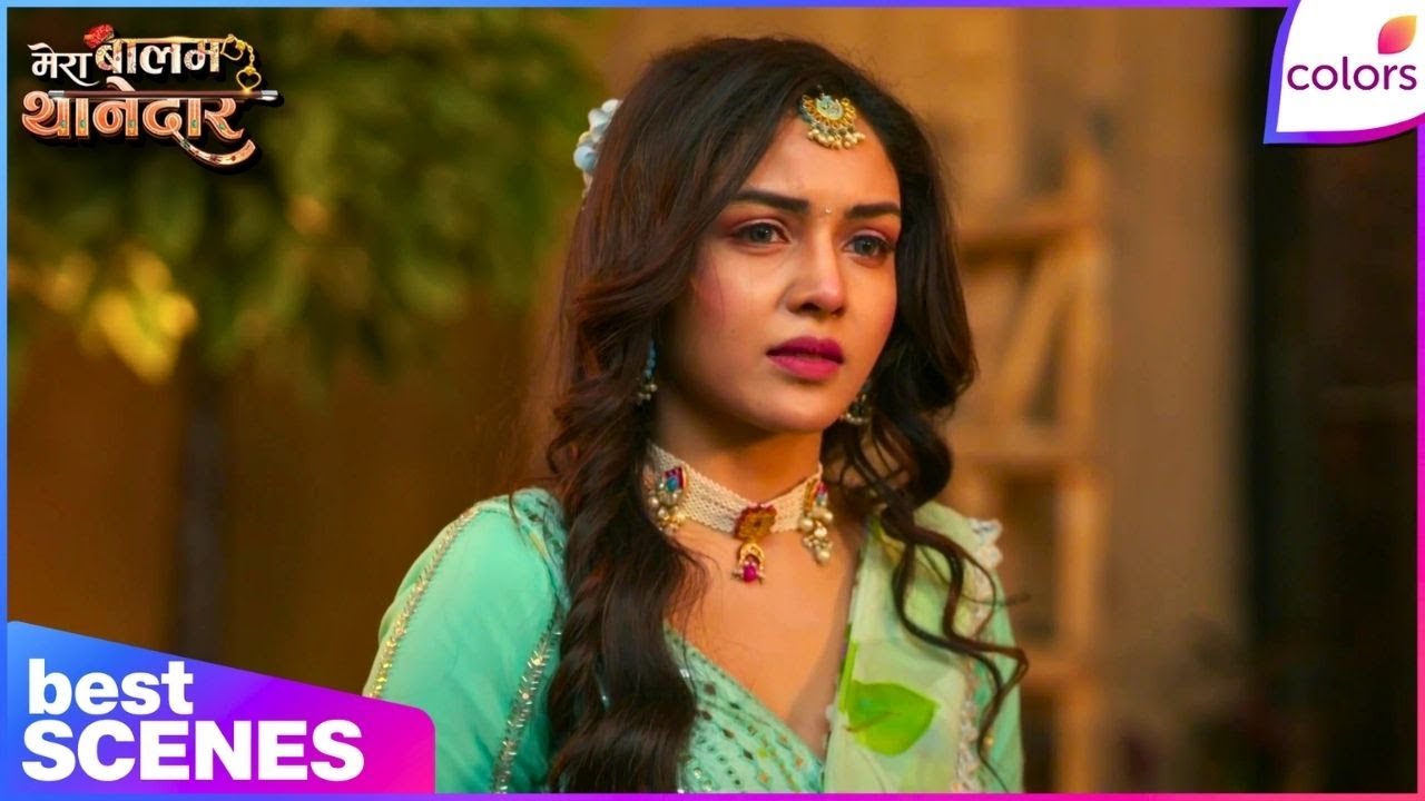 Mera Balam Thanedaar | Ep. 42 | Drishti Wants To Know Veer's Trick To Save Bulbul | Colors TV