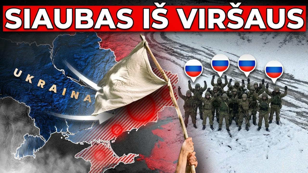 Kas priverčia Rusijos karius masiškai pasiduoti? Tai – ne žmogaus darbas!