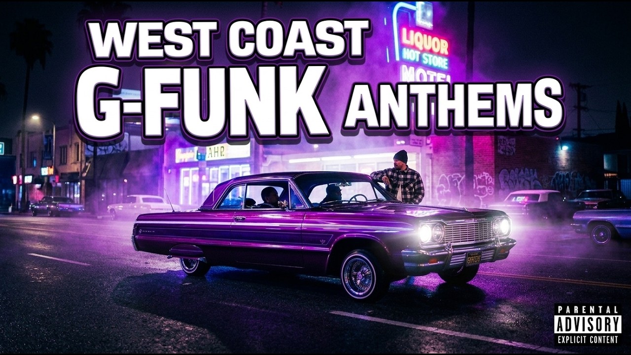 Ultimate G-Funk Playlist 🌅 Best 90s West Coast Hip Hop Mix for Driving, Chilling & Relaxing Tonight