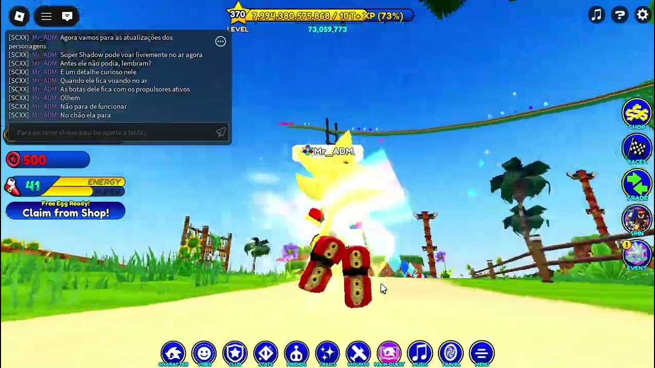 MEGA OVERHAUL NO SONIC SPEED SIMULATOR