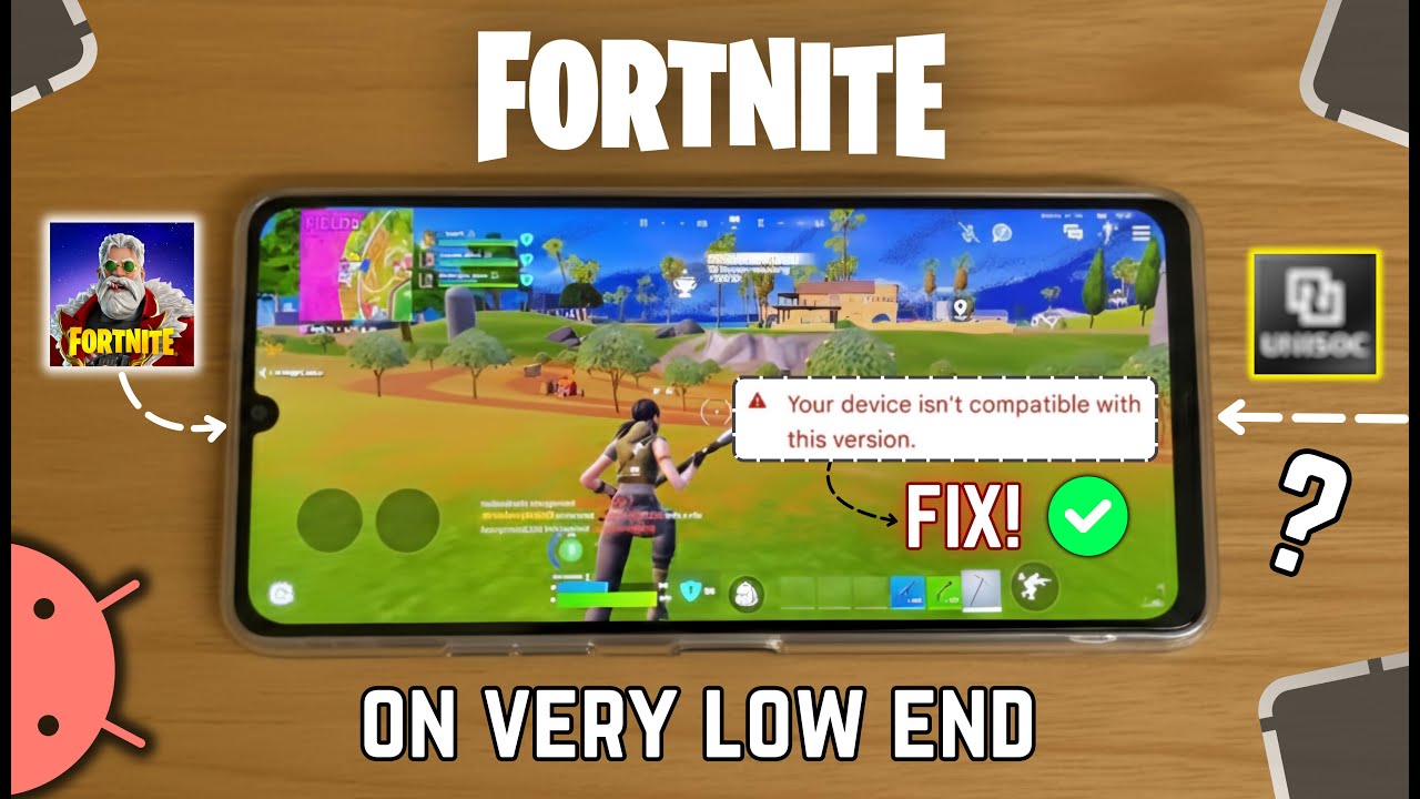 Fortnite на слабом Android в 2026 году – в это не должно быть играбельно 😱